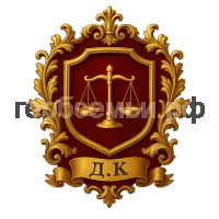 Герб семьи D. K.