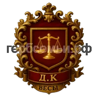 Герб семьи D. K.