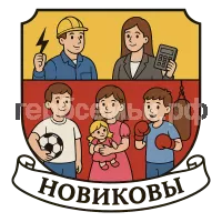 Герб семьи Новиковы
