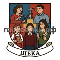 Герб семьи Щека