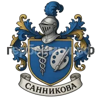 Герб семьи Санникова