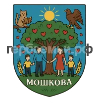 Герб семьи Мошкова