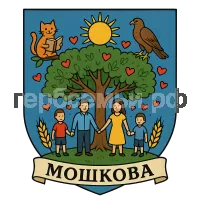 Герб семьи Мошкова