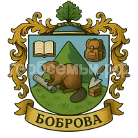 Герб семьи Боброва