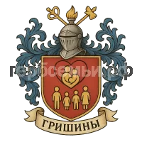 Герб семьи Гришины