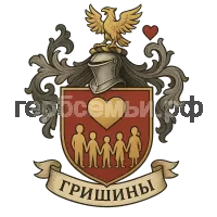 Герб семьи Гришины