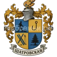 Герб семьи Шатровская