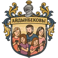 Герб семьи айдынбековы