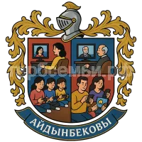 Герб семьи айдынбековы