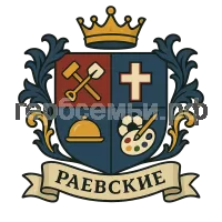 Герб семьи раевские