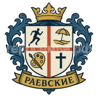 Герб семьи раевские