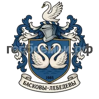 Герб семьи Басковы-Лебедевы