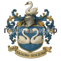 Герб семьи Басковы-Лебедевы