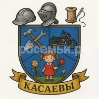 Герб семьи Касаева