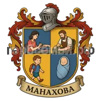 Герб семьи Манахова