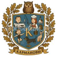 Герб семьи Кармановы