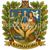 Герб семьи Кармановы