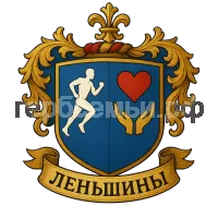 Герб семьи Леньшины