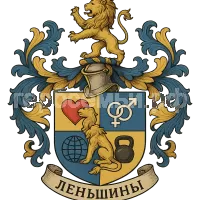 Герб семьи Леньшины