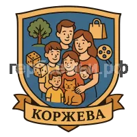 Герб семьи Коржева