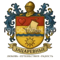 Герб семьи Зацаревные