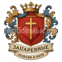 Герб семьи Зацаревные