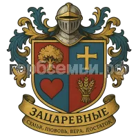 Герб семьи Зацаревные
