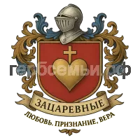 Герб семьи Зацаревные