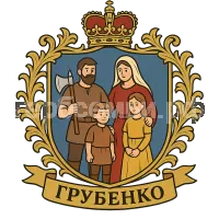 Герб семьи Грубенко