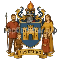 Герб семьи Грубенко