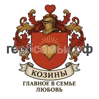 Герб семьи Козины