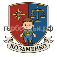 Герб семьи Козьменко