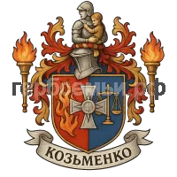 Герб семьи Козьменко