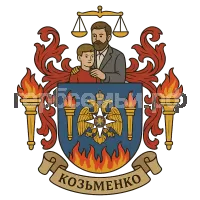 Герб семьи Козьменко