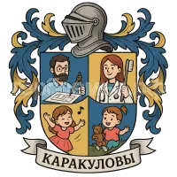 Герб семьи Каракуловы