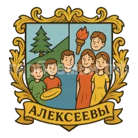 Герб семьи алексеевы