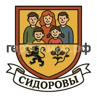Герб семьи Сидоровы
