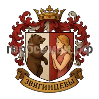 Герб семьи Звягинцевы