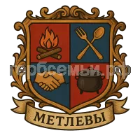 Герб семьи Метлевы