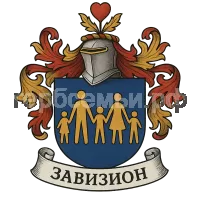 Герб семьи Завизион