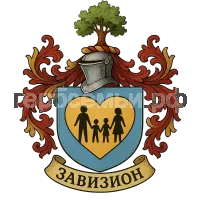 Герб семьи Завизион