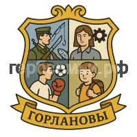 Герб семьи Горланов