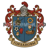 Герб семьи Горланов