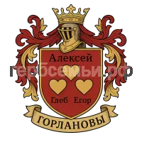 Герб семьи Горланов
