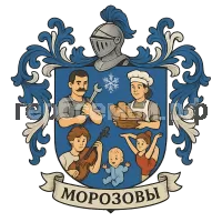 Герб семьи Морозовы