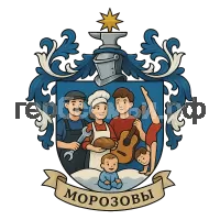 Герб семьи Морозовы
