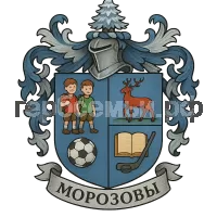 Герб семьи Морозовы