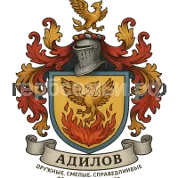 Герб семьи Адилов