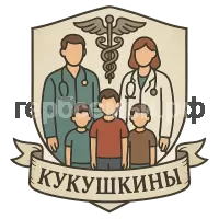 Герб семьи Кукушкины