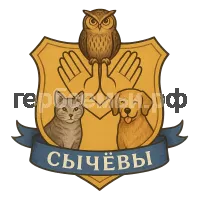 Герб семьи Сычевы